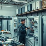 تصليح ثلاجات الكويت شركة تصليح ثلاجات شركة السراج للتكييف والتبريد وصيانة ثلاجات العرض 60352355