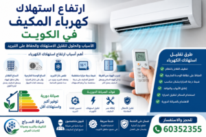 ارتفاع استهلاك كهرباء المكيف في الكويت